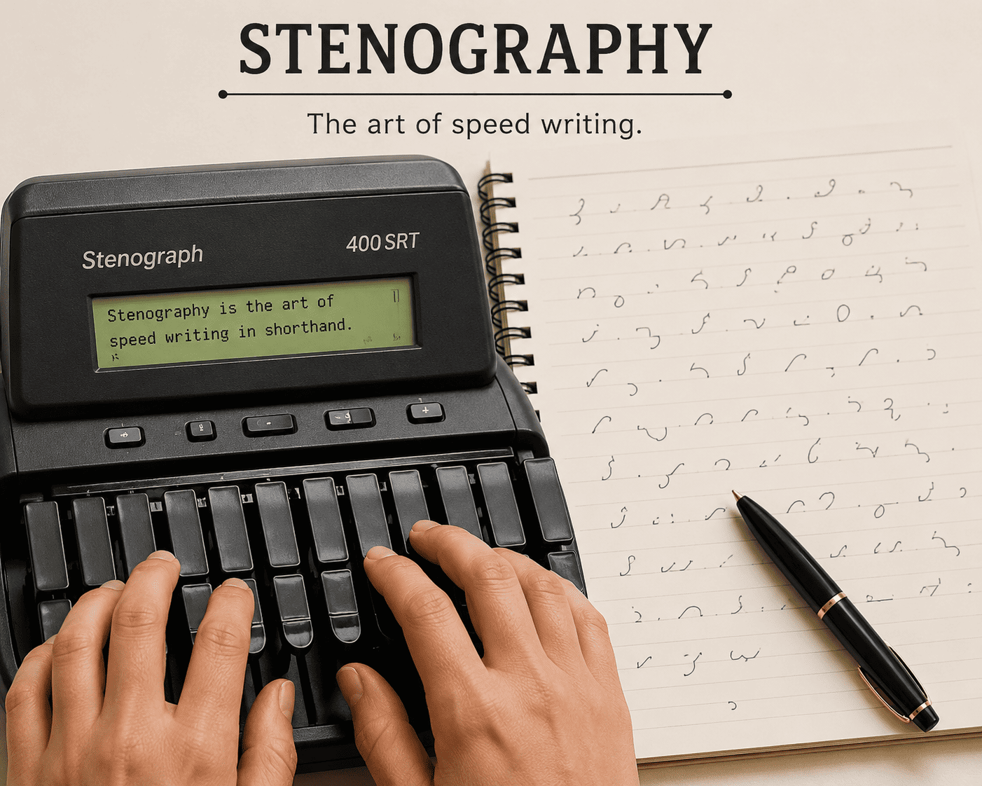How Stenography Helps Build a Professional Career in India — cover image